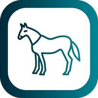 paard vector icoon ontwerp