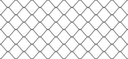 draad maas naadloos patroon vector keten koppeling hek geïsoleerd behang achtergrond