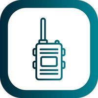 walkie talkie vector icoon ontwerp