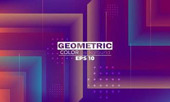 geometrische achtergrond met gradiëntbeweging vormt samenstelling vector