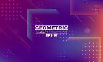 geometrische achtergrond met gradiëntbeweging vormt samenstelling vector