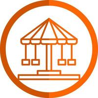 carrousel vector icoon ontwerp