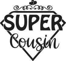 super familie SVG ontwerp vector