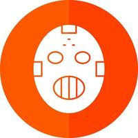 hockey masker vector icoon ontwerp