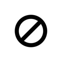 verboden, verbod, verbod schets icoon in transparant achtergrond, eenvoudig app en web ui stoutmoedig lijn icoon, eps10 vector