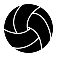 strand volleybal icoon stijl vector