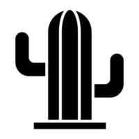 cactus pictogramstijl vector