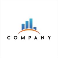 bedrijf analytics logo vector