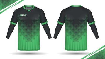 voetbal Jersey ontwerp voor sublimatie, sport t overhemd ontwerp vector