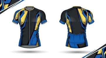 wielersport Jersey, voorkant en terug vector