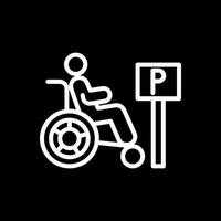 handicap vector icoon ontwerp