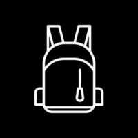 school- zak vector icoon ontwerp