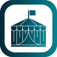 circus tent vector icoon ontwerp