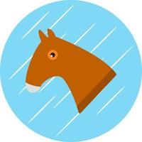 paard vector icoon ontwerp