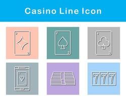 casino vector icoon reeks