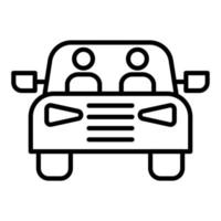 carpoolen icoon stijl vector