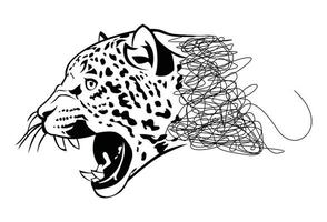 Jaguar tekenen en schetsen