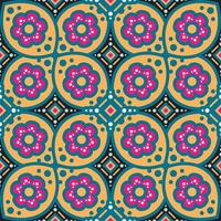 bloem mandala. vintage decoratieve elementen. oosters patroon, vectorillustratie. -1 vector