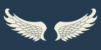 vector engel Vleugels ontwerp