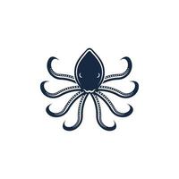 Octopus logo vector ontwerp