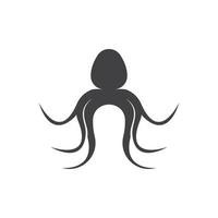 Octopus logo vector ontwerp