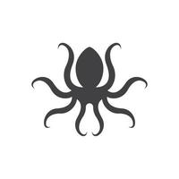 Octopus logo vector ontwerp