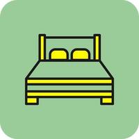 bed vector icoon ontwerp