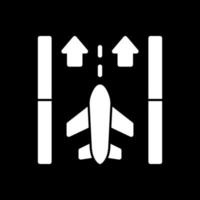 landingsbaan vector icoon ontwerp