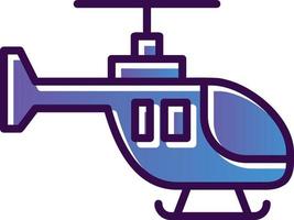 helikopter vector icoon ontwerp