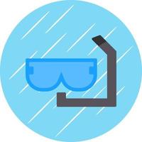 snorkel vector icoon ontwerp