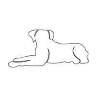 hond icoon illustratie vector