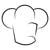 hoed chef icoon illustratie vector