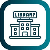 bibliotheek vector icoon ontwerp