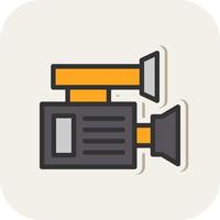 video camera vector icoon ontwerp