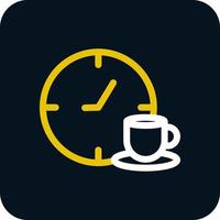 koffie breken vector icoon ontwerp