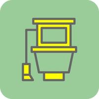 toilet vector icoon ontwerp