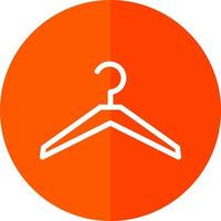 kleren hanger vector icoon ontwerp