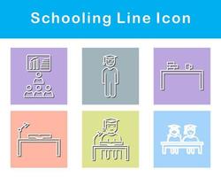 scholing vector icoon reeks