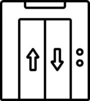 pictogramstijl optillen vector