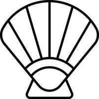 clam icoon stijl vector