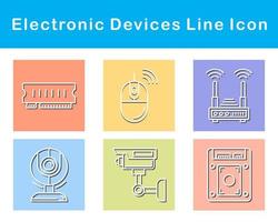 elektronisch apparaten vector icoon reeks