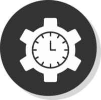 tijd beheer vector icoon ontwerp
