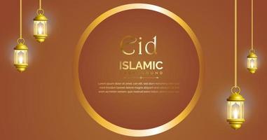 Ramadan groet kaart banier sjabloon vector