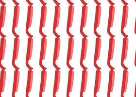 hand getrokken, rode, witte kleur vormt naadloos patroon vector