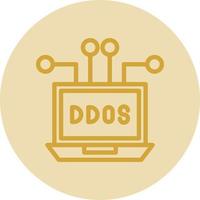 ddos vector icoon ontwerp