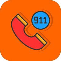 911 vector icoon ontwerp