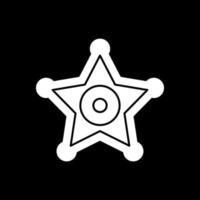 sheriff insigne vector icoon ontwerp