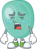 staphylococcus aureus tekenfilm karakter vector
