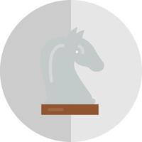 schaak ridder vector icoon ontwerp