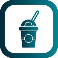 milkshake vector icoon ontwerp